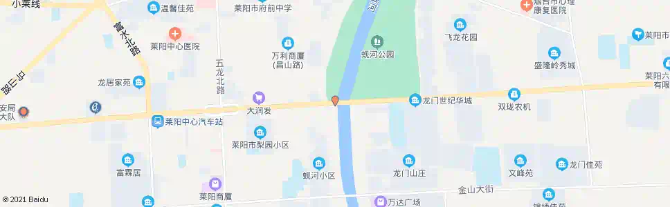 烟台蚬河大桥_公交站地图_烟台公交_妙搜公交查询2025