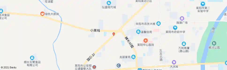烟台莱阳二运_公交站地图_烟台公交_妙搜公交查询2025