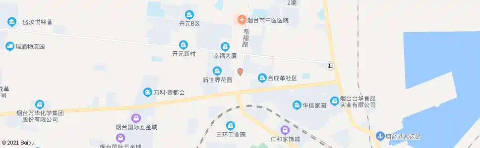 烟台交警二大队_公交站地图_烟台公交_妙搜公交查询2025