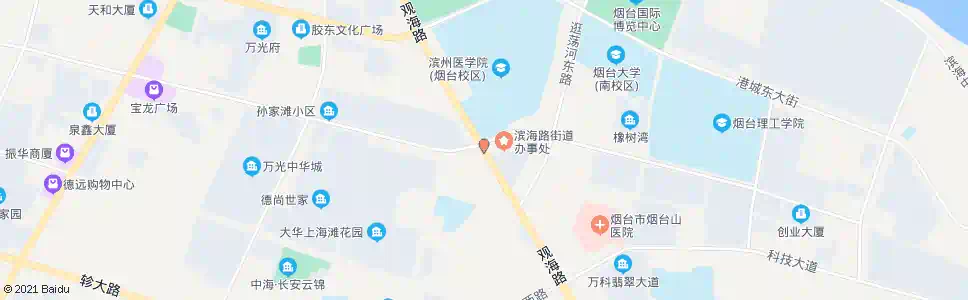 烟台刘家滩_公交站地图_烟台公交_妙搜公交查询2025