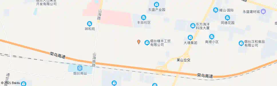 烟台东马家都_公交站地图_烟台公交_妙搜公交查询2025