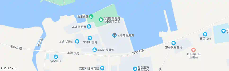 烟台龙湖葡醍海湾_公交站地图_烟台公交_妙搜公交查询2025
