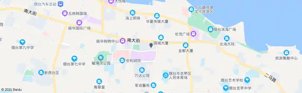 烟台市民文化中心_公交站地图_烟台公交_妙搜公交查询2025