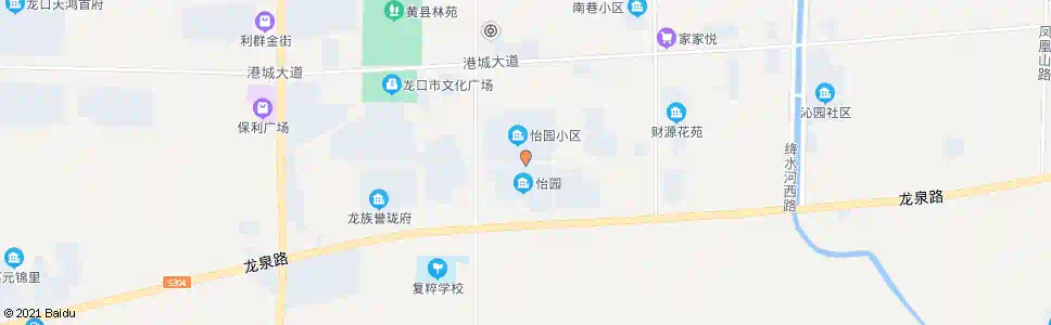 烟台怡园小区_公交站地图_烟台公交_妙搜公交查询2025