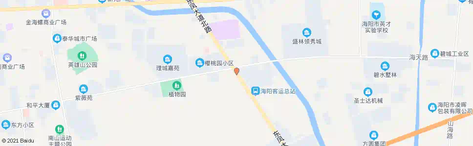 烟台海达毛纺厂_公交站地图_烟台公交_妙搜公交查询2025