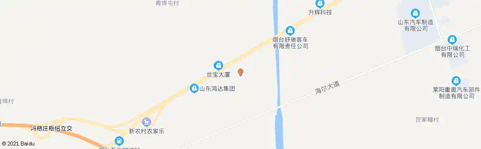 烟台桃源庄村_公交站地图_烟台公交_妙搜公交查询2025
