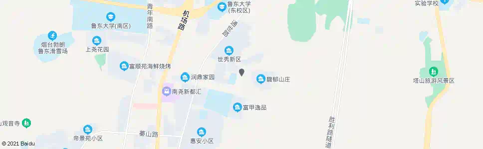 烟台杉杉食品_公交站地图_烟台公交_妙搜公交查询2025