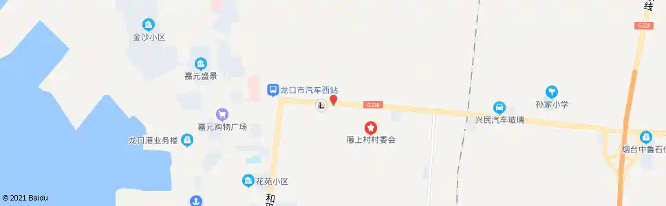 烟台金莱食品_公交站地图_烟台公交_妙搜公交查询2025