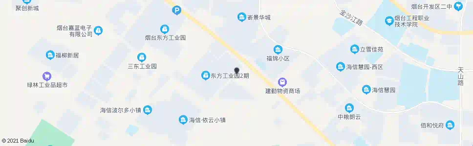 烟台白云山路路口_公交站地图_烟台公交_妙搜公交查询2025
