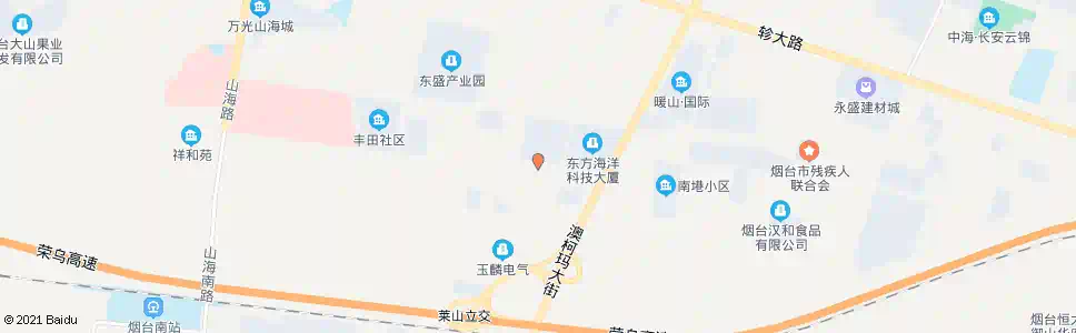 烟台盛泉创业中心_公交站地图_烟台公交_妙搜公交查询2025