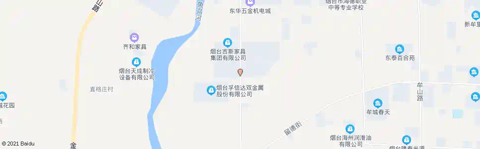 烟台完达山_公交站地图_烟台公交_妙搜公交查询2025