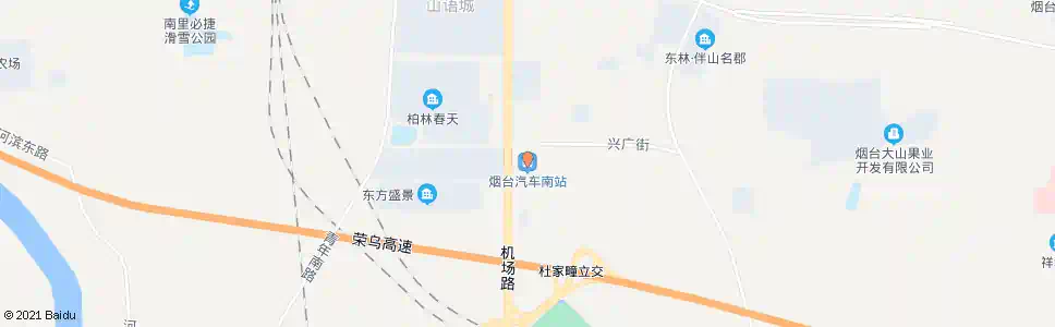 烟台汽车南站_公交站地图_烟台公交_妙搜公交查询2025