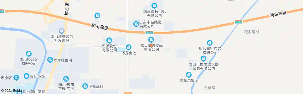 烟台同德利装饰_公交站地图_烟台公交_妙搜公交查询2025