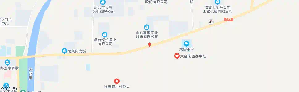 烟台金茂汽车交易广场_公交站地图_烟台公交_妙搜公交查询2025