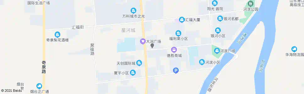 烟台清洋街道办事处_公交站地图_烟台公交_妙搜公交查询2025