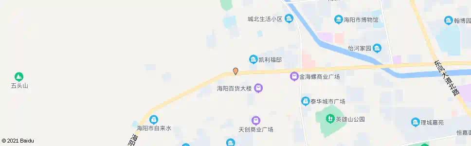 烟台兴海市场南门_公交站地图_烟台公交_妙搜公交查询2025
