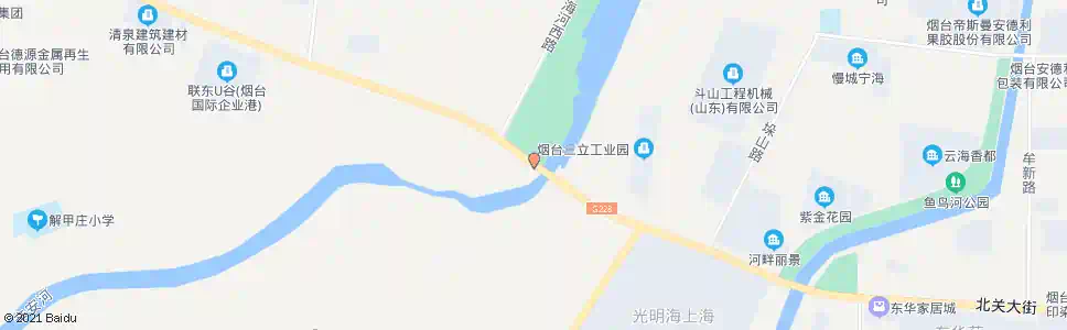烟台辛安河大桥_公交站地图_烟台公交_妙搜公交查询2025