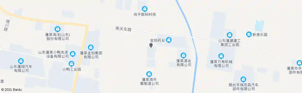 烟台金沙湾项目二工区_公交站地图_烟台公交_妙搜公交查询2025