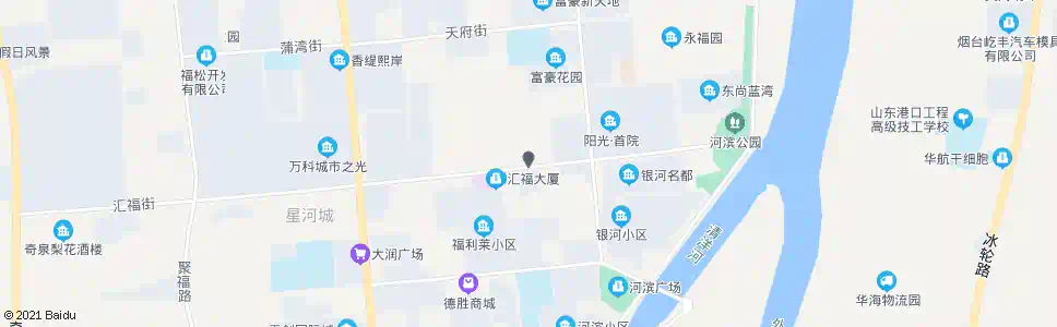 烟台福山建筑业管理处_公交站地图_烟台公交_妙搜公交查询2025