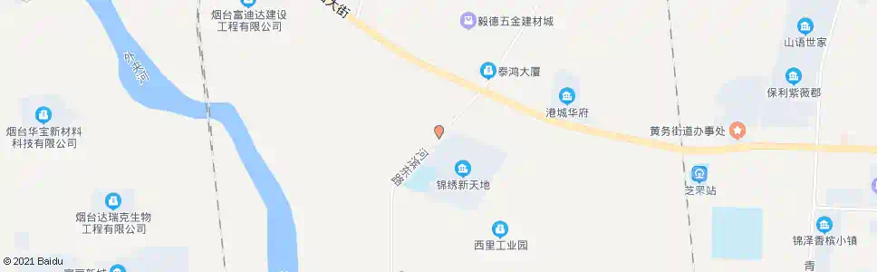 烟台锦绣新天地_公交站地图_烟台公交_妙搜公交查询2025