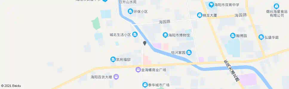 烟台沿河公园_公交站地图_烟台公交_妙搜公交查询2025