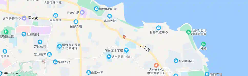 烟台烟台一中_公交站地图_烟台公交_妙搜公交查询2025