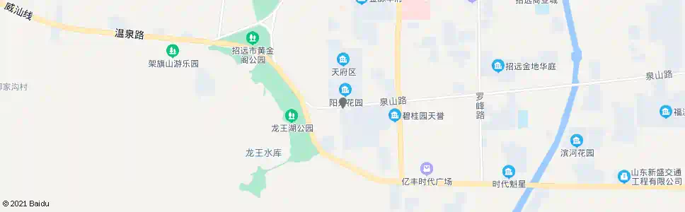 烟台电力西小区_公交站地图_烟台公交_妙搜公交查询2025