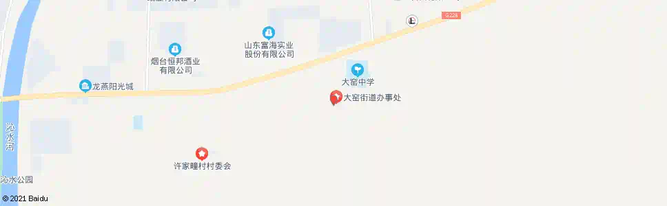 烟台大窑镇政府_公交站地图_烟台公交_妙搜公交查询2025