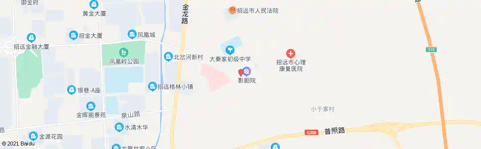 烟台大秦家镇政府_公交站地图_烟台公交_妙搜公交查询2025