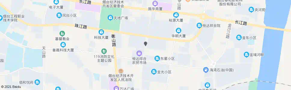 烟台东星电气_公交站地图_烟台公交_妙搜公交查询2025