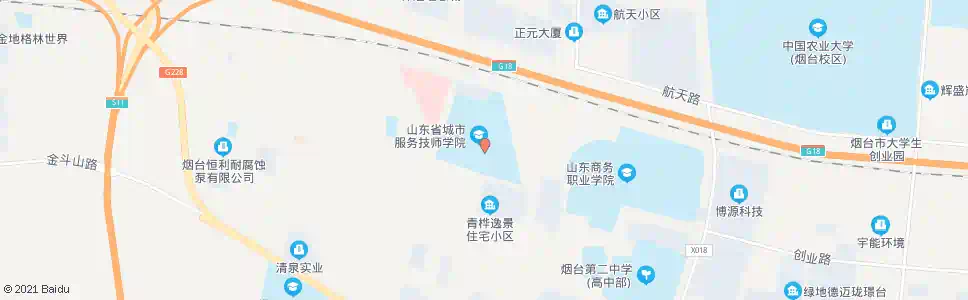 烟台乐嘉超市_公交站地图_烟台公交_妙搜公交查询2025