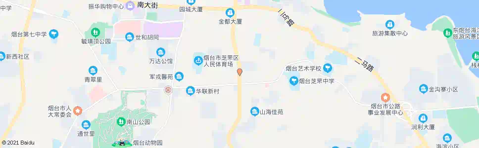 烟台华侨新村_公交站地图_烟台公交_妙搜公交查询2025