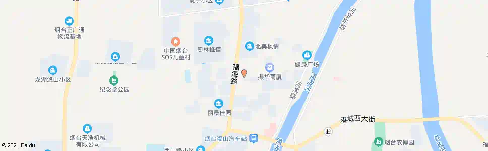 烟台海尔专卖店_公交站地图_烟台公交_妙搜公交查询2025