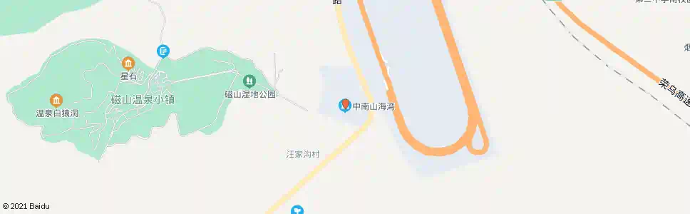 烟台中南山海湾小区_公交站地图_烟台公交_妙搜公交查询2025