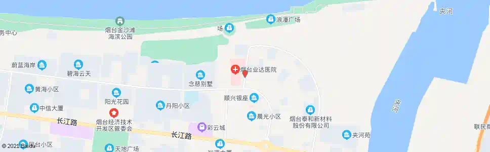 烟台长白山路_公交站地图_烟台公交_妙搜公交查询2025
