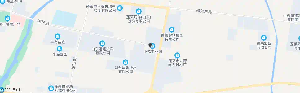 烟台小鸭集团_公交站地图_烟台公交_妙搜公交查询2025