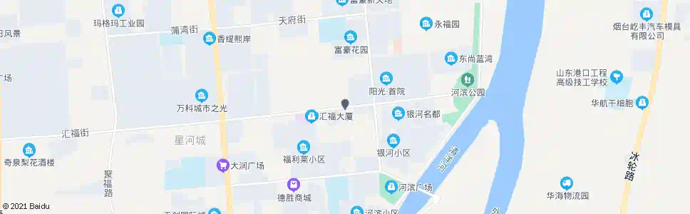 烟台福祥新苑_公交站地图_烟台公交_妙搜公交查询2025