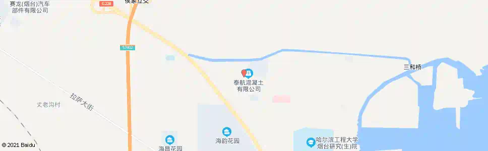烟台汪家村_公交站地图_烟台公交_妙搜公交查询2025
