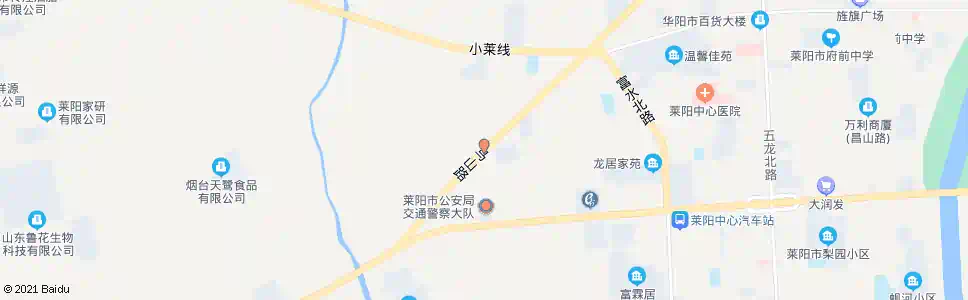 烟台马山路派出所_公交站地图_烟台公交_妙搜公交查询2025