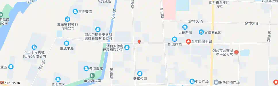 烟台梁家疃_公交站地图_烟台公交_妙搜公交查询2025