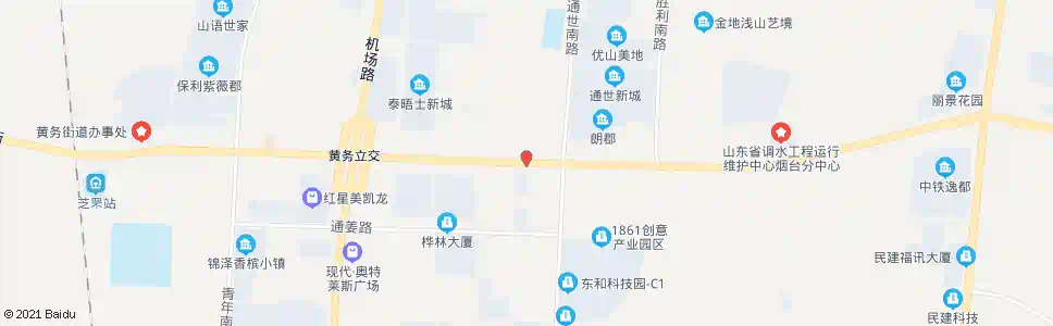 烟台黄务东站_公交站地图_烟台公交_妙搜公交查询2025