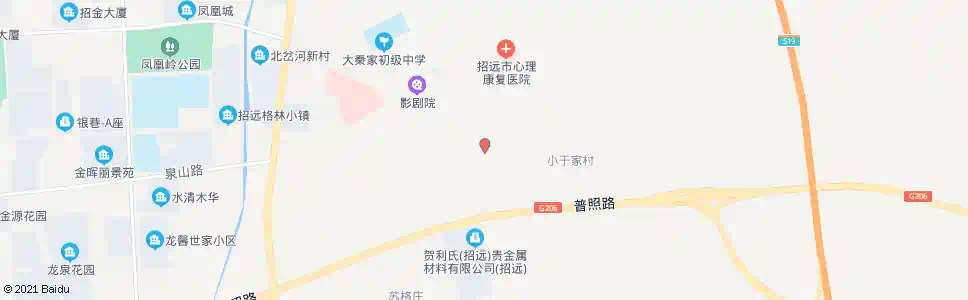 烟台大秦家村碑_公交站地图_烟台公交_妙搜公交查询2025