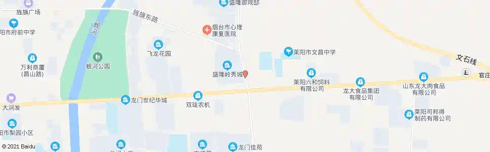 烟台岭秀城_公交站地图_烟台公交_妙搜公交查询2025