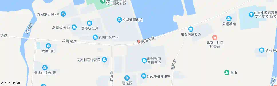 烟台融科迩海北站_公交站地图_烟台公交_妙搜公交查询2025
