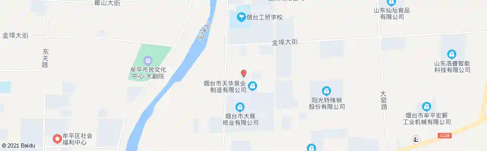 烟台科信印务_公交站地图_烟台公交_妙搜公交查询2025