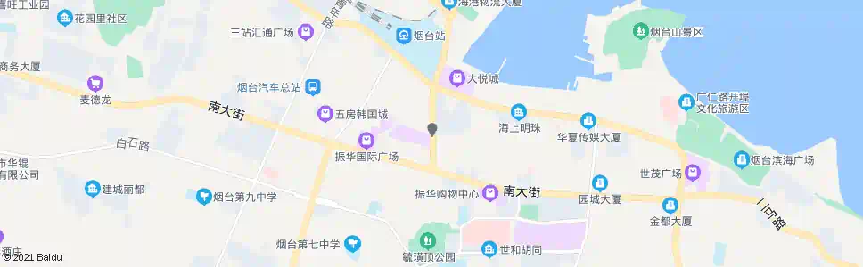 烟台海港路名钻行_公交站地图_烟台公交_妙搜公交查询2025