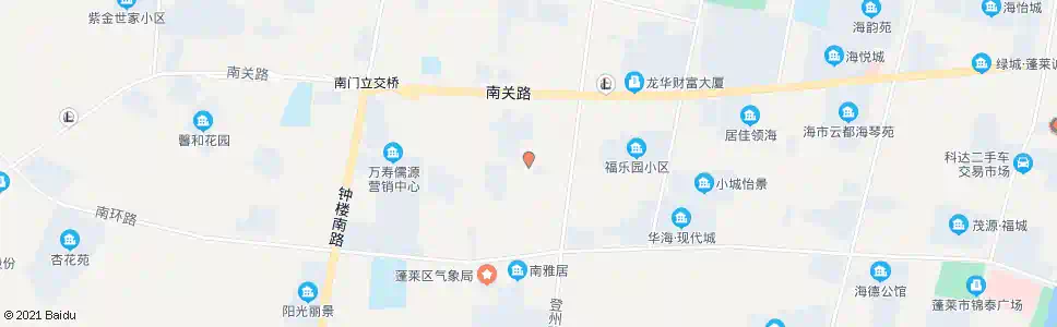 烟台诸谷大李家_公交站地图_烟台公交_妙搜公交查询2025