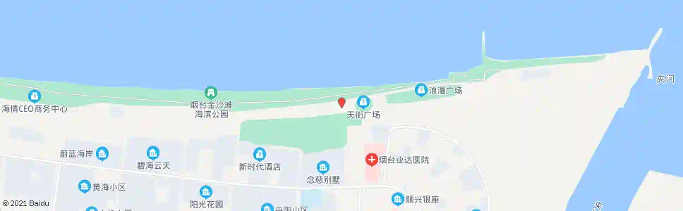 烟台松海林酒店_公交站地图_烟台公交_妙搜公交查询2025