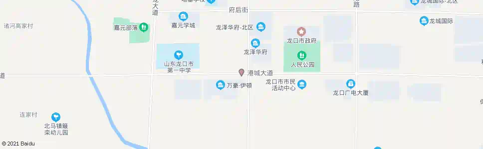 烟台韩家_公交站地图_烟台公交_妙搜公交查询2025