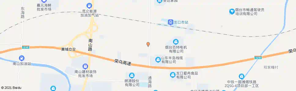 烟台祁家_公交站地图_烟台公交_妙搜公交查询2025